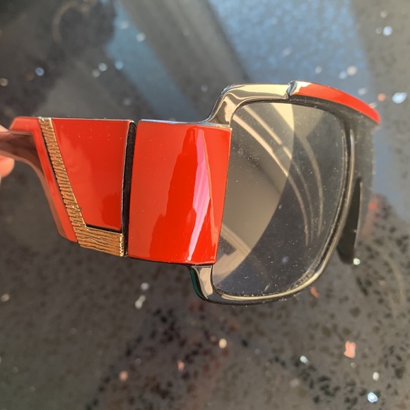 Vintage Art Deco lacquer sun glasses - Picture 2 of 8